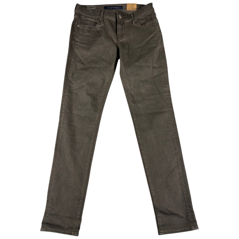 Driftwood Marilyn Jeans Womens 26 Brown New Slim Faded Premium Heritage